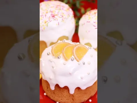 Куличи со вкусом апельсина, рецепт на канале Семейная кухня #рецепт #куличрецепт