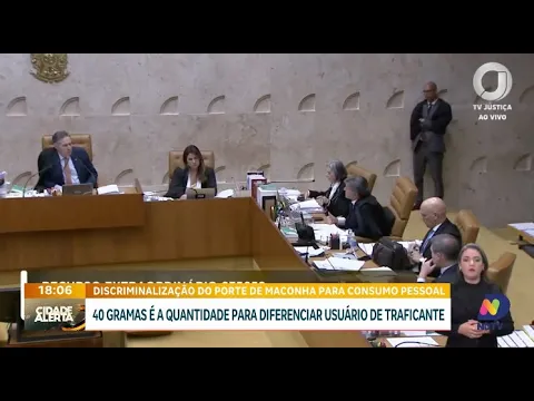 Porte de maconha: quantidade de 40g diferencia usuário de traficante
