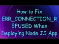 How to Fix ERR - CONNECTION
