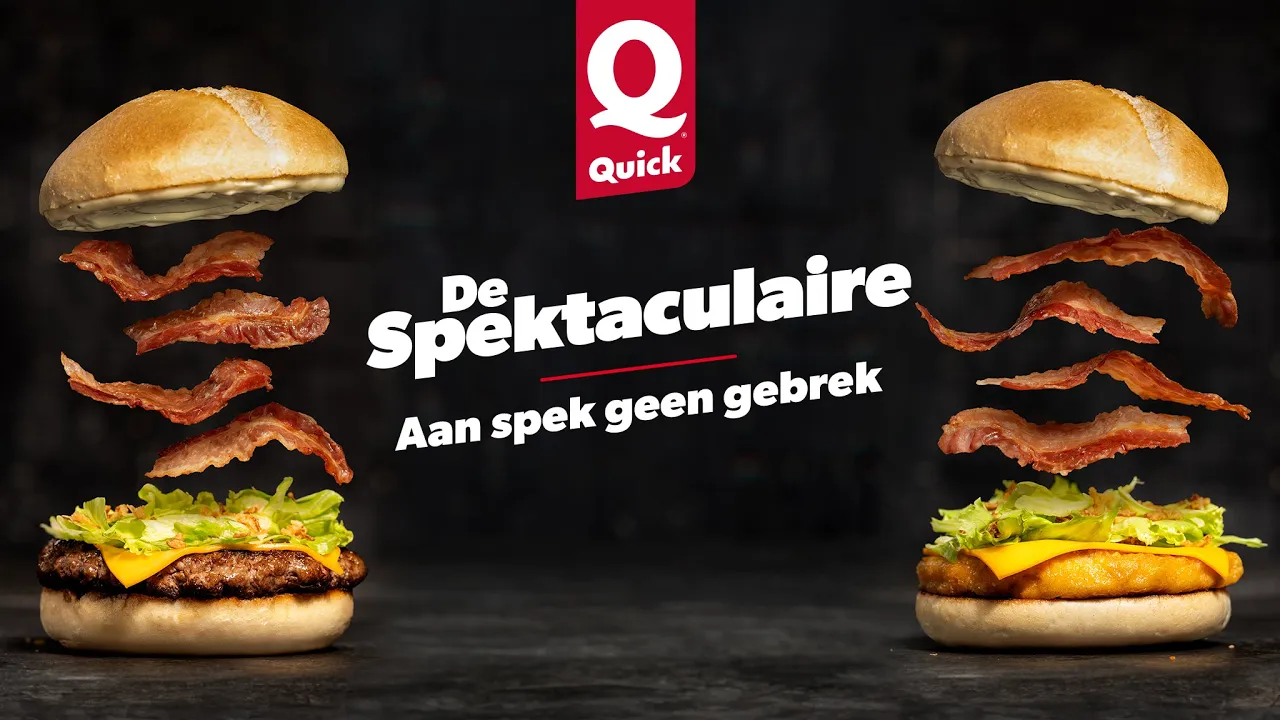 Quick Belgium — Quick - De Spektaculaire Burger (YouTube video ad)