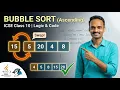 Bubble Sort in Java ICSE Class 10 Computer Applications Arrays in Java Important Programs