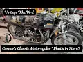What Classic Motorcycles are in Stock at Cosmos