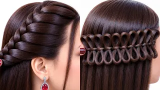Top Beautiful Hairstyle - New Trendy Hairstyle | Hair Tutorial | Hairstyle For Karwa Chauth