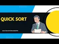 Quick Sort Algorithm using Java in Hindi Step-by-Step Explanation for Beginners Interviews