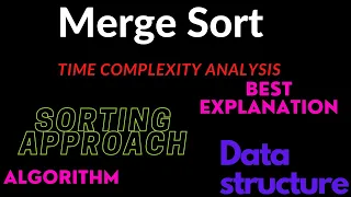 6 Sorting Merge Sort Algorithm Merge Sort Time Complexity Devendra Yadav