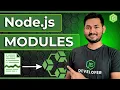 Node js Module System Explained - CommonJS vs ESM Node js Fundamentals Course S4 Ep 1