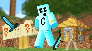 Minecraft But Structures Beat The Game For You 