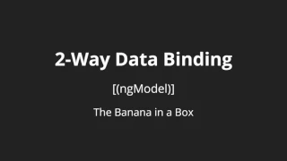 Getting Started with Angular 2 Lesson 18 Two way Data binding
