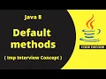 Java 8 new feature - Default methods Code Decode