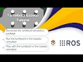 Turtlebot3 Gazebo Tutorial ROS 101 ROS Tutorials for Beginners Lesson 6