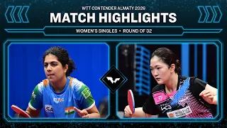 Swastika Ghosh vs Miyuu Kihara | WS R32 | #WTTAlmaty 2026