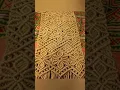 macrame table mat runner design