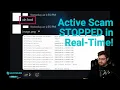 Active Scam Stopped in Real-Time Huntress Managed EDR Saves the Day
