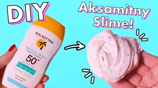 DIY Aksamitny Slime - Jak zrobić slime