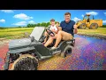 Download Lagu Mudding in Orbeez and Finding Secret Hay Hideout | Tractors for kids