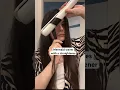 Mermaid waves with a straightener
