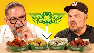 Mexican Dads try the SPICIEST Wingstop Wings