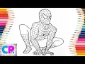 Spiderman Coloring Pages Spiderman Was the First Superhero I Started To Color on my Channel