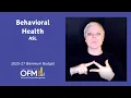 Behavioral Health