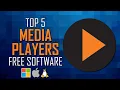 Top 5 Best FREE MEDIA PLAYER Software
