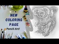 Unleash Your Creative Side Koala Bear Coloring Page