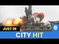 Airstrike Hits Zaporizhzhia Buildings Destroyed