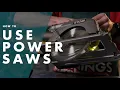 Tools 101 How To Use A Power Saw - Bunnings Warehouse Tutorial