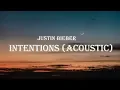 Download Lagu Justin Bieber - Intentions Acoustics