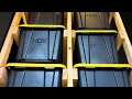 DIY Tote Rack Build for Beginners Easy 27 Gallon Storage Rack Tutorial X Bins