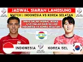 Download Lagu JADWAL SIARAN LANGSUNG - JADWAL INDONESIA VS KOREA SEL U23 2025 - JADWAL TIMNAS INDONESIA LIVE 