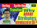 SystemVerilog Array Attributes Explained left right low high length VLSI Tutorial