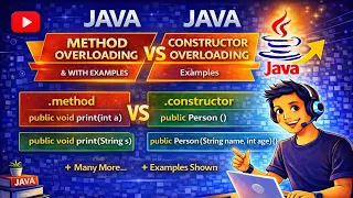 Method Overloading vs Constructor Overloading in Java Differences with Examples