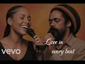 Download Lagu Alicia keys ft. Damian Marley - Love In Every Beat (Soulful Reggae Lyrics Video)