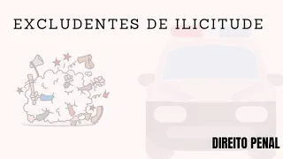 DIREITO PENAL - EXCLUDENTES DE ILICITUDE.