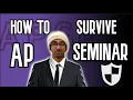How to Survive AP Seminar in 10 Minutes