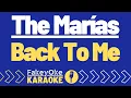 Download Lagu The Marías - Back To Me [Karaoke]
