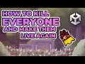Unity Tutorial - Death dying and respawning in platformer game