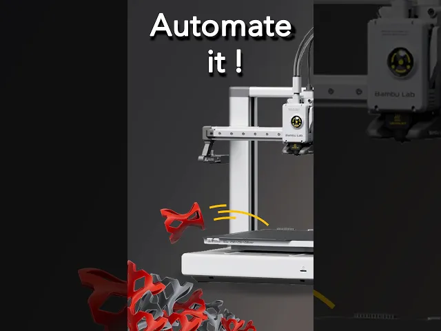 Tilt Block A1 Mini Print Automation | 20 Degree Tilt Block STEP & 3MF video thumbnail