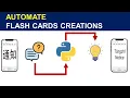 Create Anki Flash Cards with Python