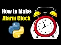 How to Make Alarm Clock in python hindi Alarm clock python Tutorial in hindi