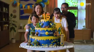 15 tahun tiket.com merajut kebersamaan dan bikin cerita liburan jadi kenyataan! ✨