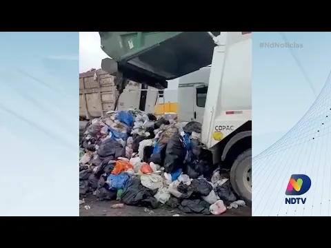 Florianópolis: Paralisação da Comcap acumula transtornos na coleta de lixo da capital