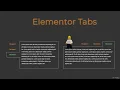 Elementor Elements - Tabs Explained