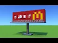 How to Build a Billboard In Minecraft - Step-by-Step Build Guide