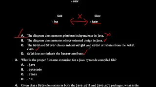 OCA JAVA SE 8 Programmer Guide Practice Test Chapter 1 1 - 10