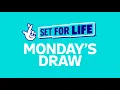 The National Lottery Set For Life draw results from Monday 03 August 2026