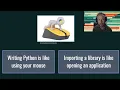 python data basics class 1 part 2 python like your mouse interact with computer