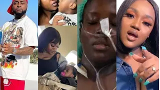 davido say while he s busy praying for chioma recovery people are accusing him using his son for ri