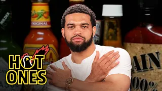 Caleb Williams Has Ice in His Veins While Eating Spicy Wings | Hot Ones