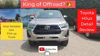 Toyota Hilux 4X4 Pickup Truck Review | Hilux Price, Features, Exterior, Interior Review